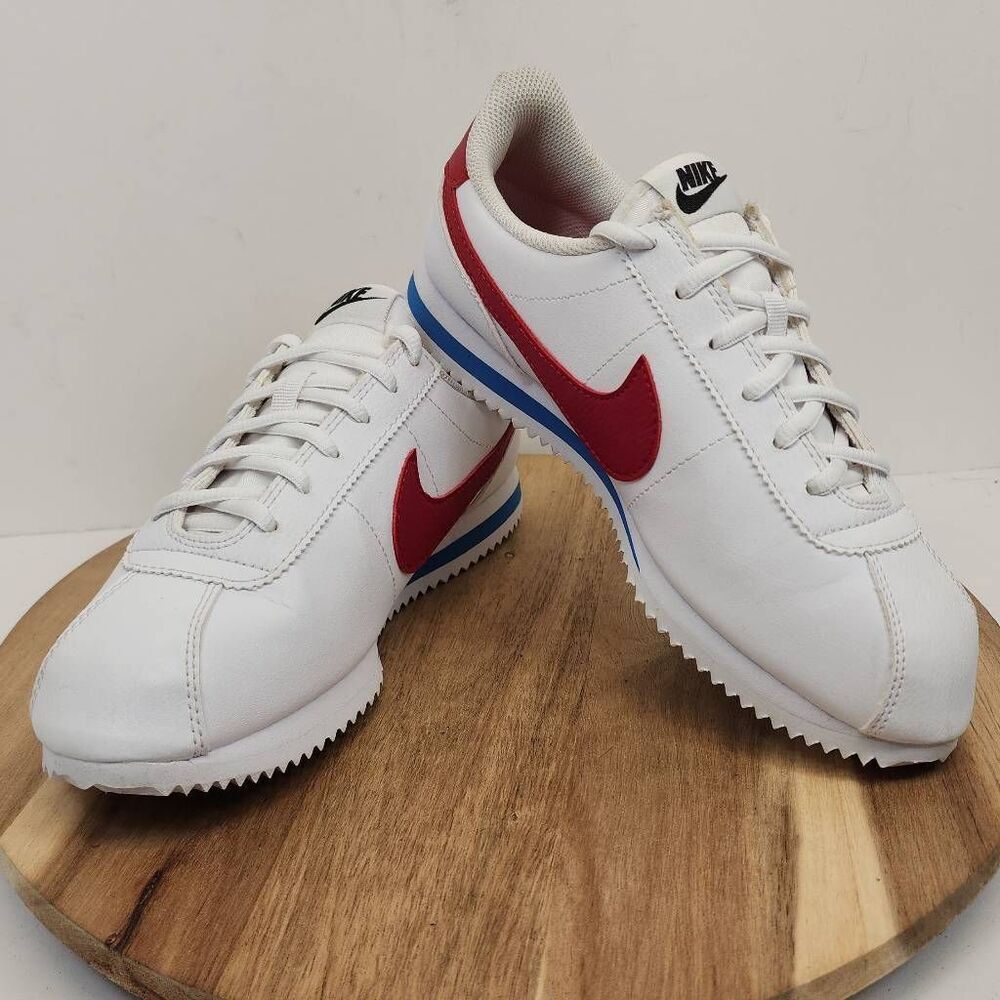 Nike Classic Cortez Leather Casual Sneakers Size 7Y Women's 8.5 - Picture 6 of 9